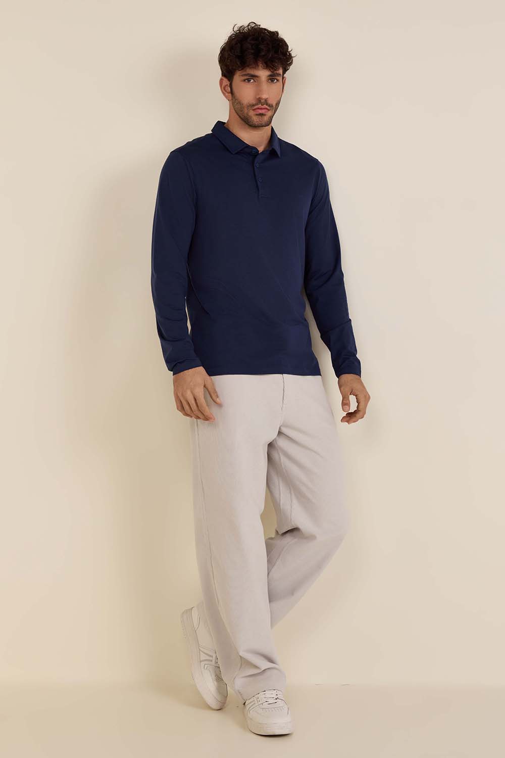 Evolution Long-Sleeve Polo Shirt